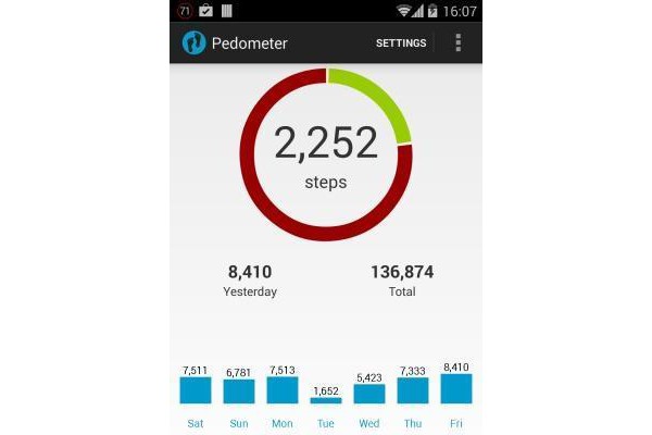 Pedometer计步器