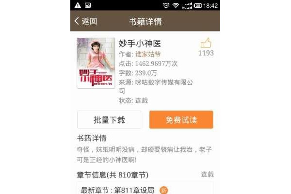 口袋小说