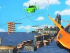 未来的飞行汽车游戏(Futuristic Flying Car Ultimate)