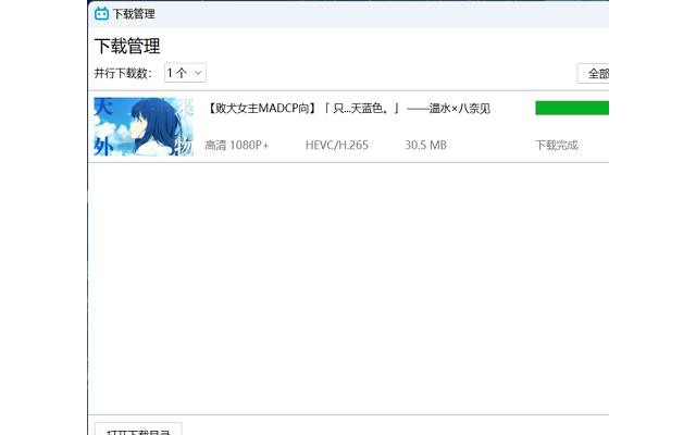 哔哩哔哩视频下载软件bili23 downloader