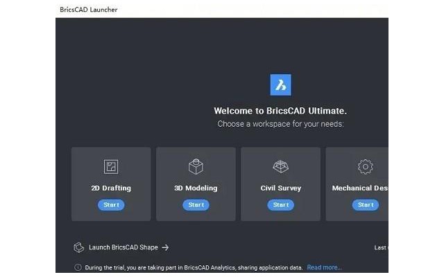 BricsCAD Ultimate Cad制图软件