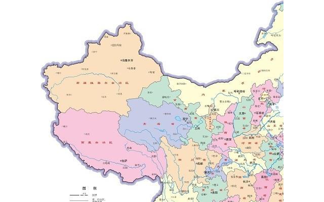 中国地图全图可放大电子版