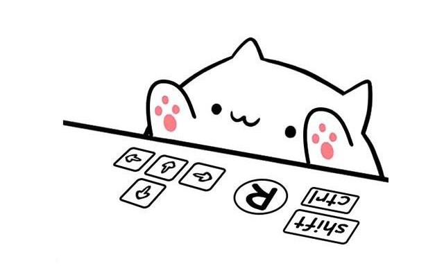 按键猫咪完美全键盘版(bongo cat mver)