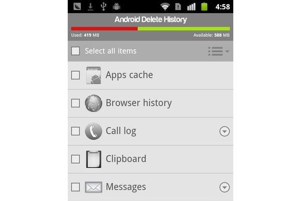 清理专家手机版(Delete History PRO)