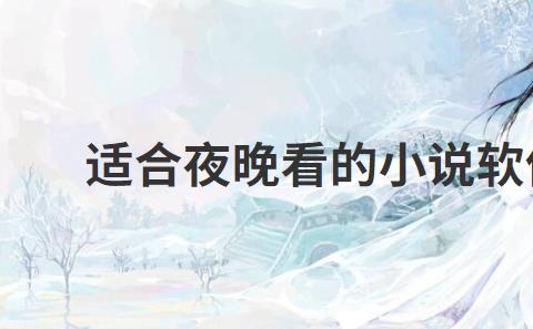 适合夜晚看的小说软件
