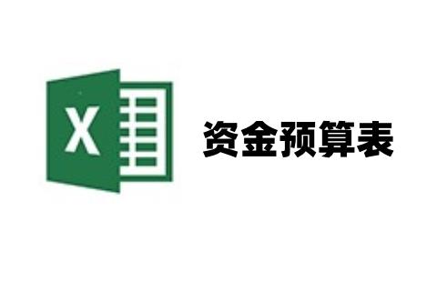 资金预算表