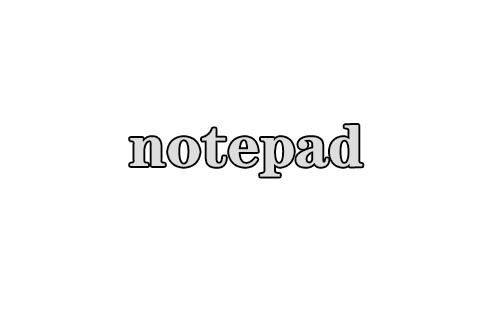 notepad