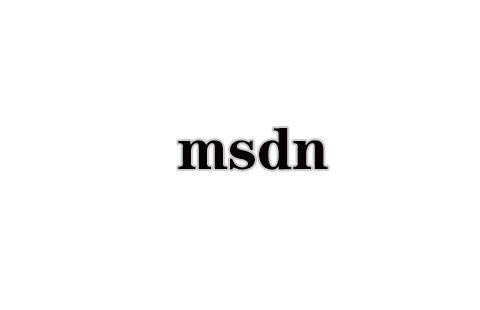 msdn
