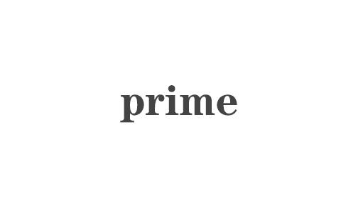 prime