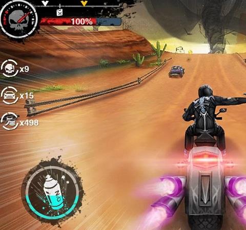 暴力摩托破坏者中文破解版(moto striker)