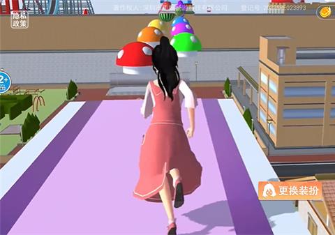 樱花校园逃离跑酷游戏