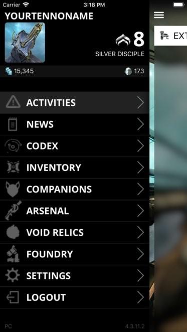 warframe companion最新版本ios