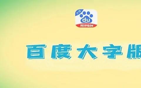 大字版软件