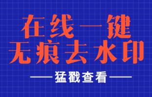 无痕除水印app大全