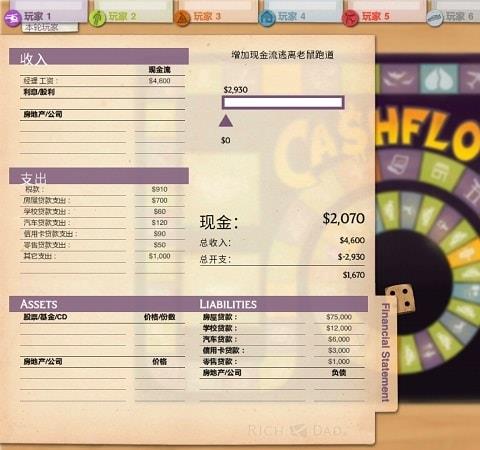 富爸爸现金流内购破解版