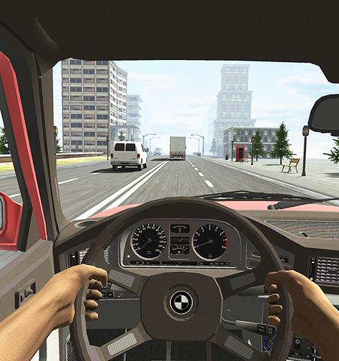 Racing in Car
