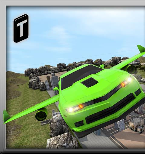 Flying Car Stunts 2016