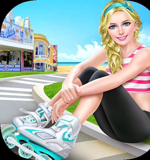 Summer Roller Girl