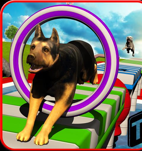 Stunt Dog Simulator 3D