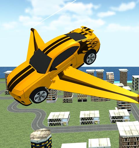 Flying Muscle Transformer Car