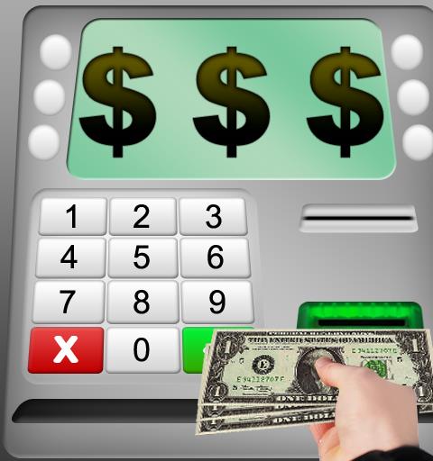 ATM cash and money simulator 2