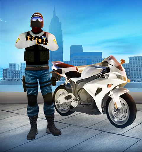 Police Motorbike Chicago Story