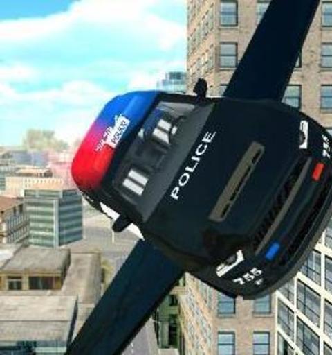 Flying Police Car Simulator