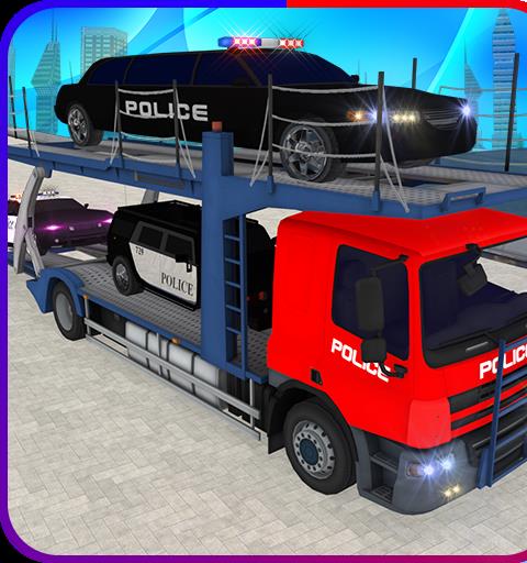 警方转运卡车