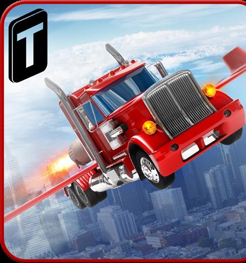 Modern Flying Truck Sim 3D