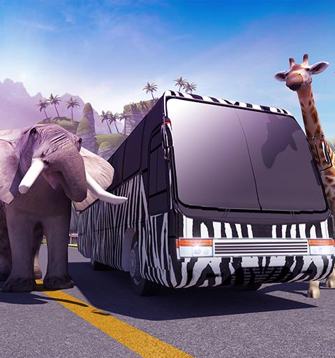 School Bus: Zoo Driving
