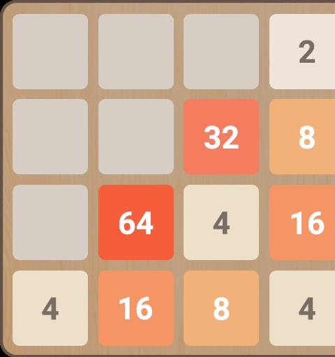 2048 puzzle game free