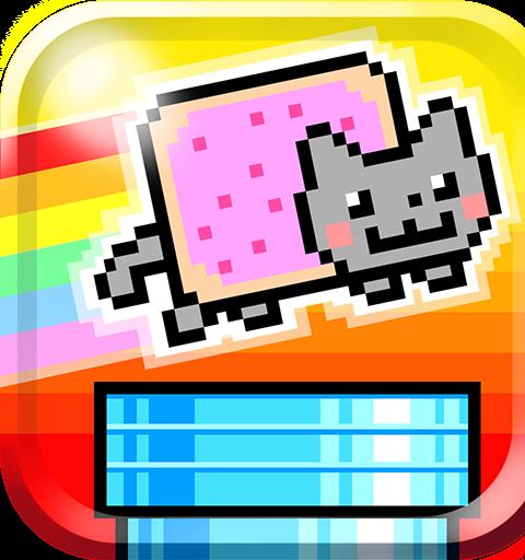 Flappy Nyan: flying cat wings
