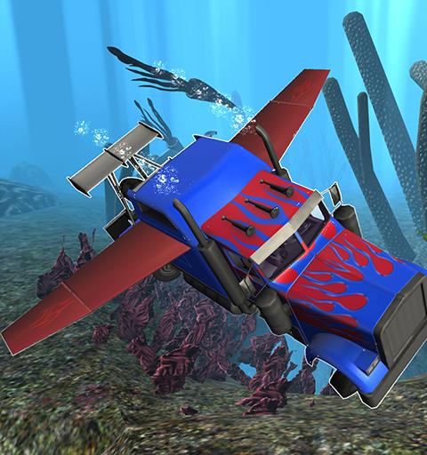 Submarine Transformer Truck 3D