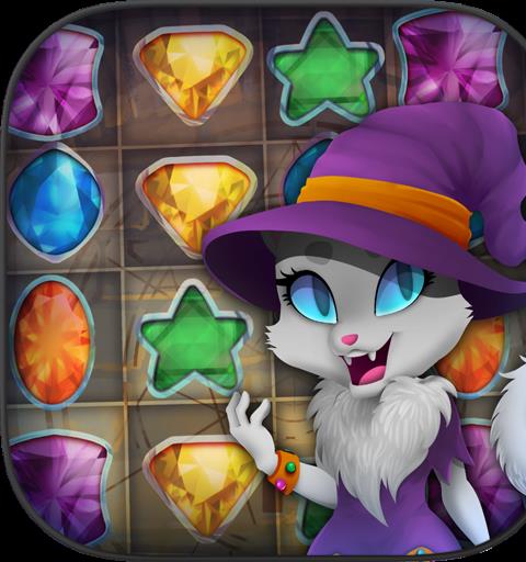 Witch Diamond: Magic Match Wiz