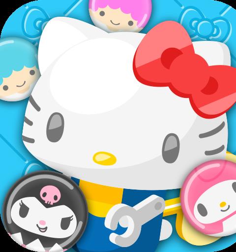 キティちゃんの楽しいパズルゲーム ハローキティトイズ