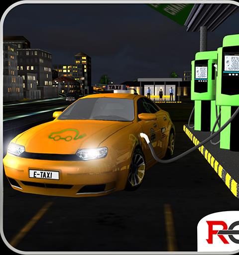 电动车出租车模拟器3D Taxi Sim 2016 game