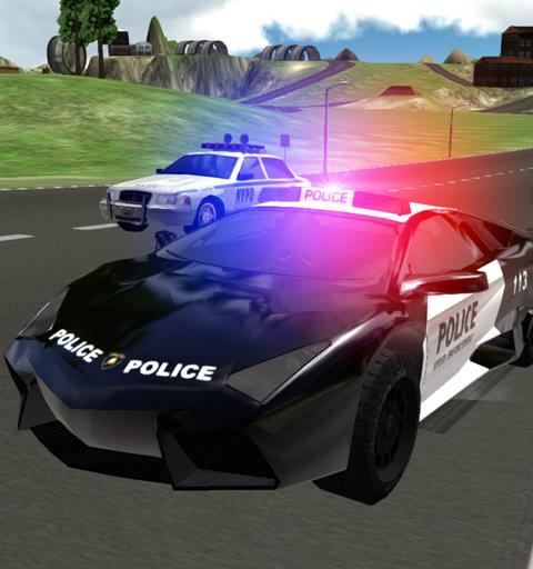 Police Super Car Driving