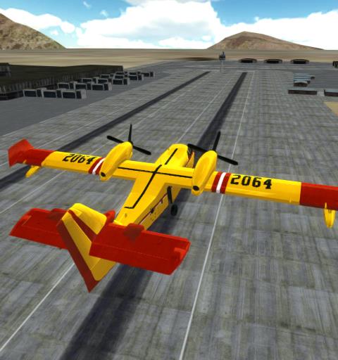 Airplane Firefighter Sim