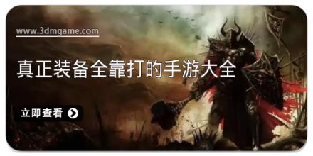 真正装备全靠打的手游大全
