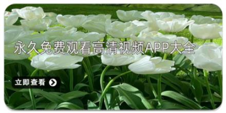 永久免费观看高清视频app大全