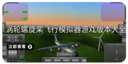涡轮螺旋桨飞行模拟器游戏版本大全