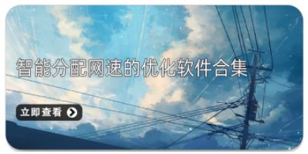 智能分配网速的优化软件合集