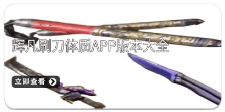 辉凡刷刀体质app版本大全